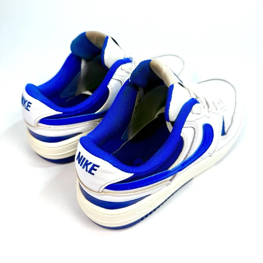 Nike Court Vision Low Next Nature GS White Blue DX9176-101 Size 6.5 Shoes